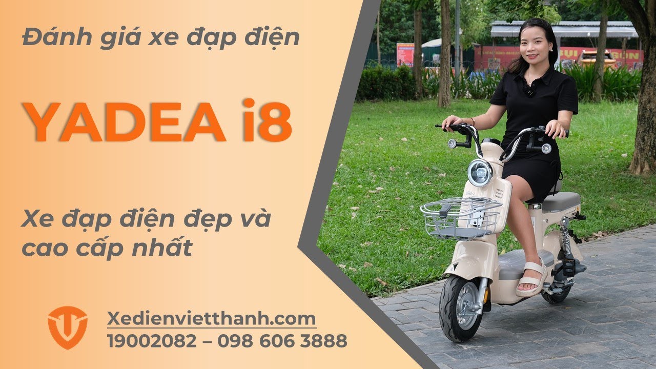 [Review] Đánh Giá Xe Đạp Điện Yadea i8 Chi Tiết Nhất