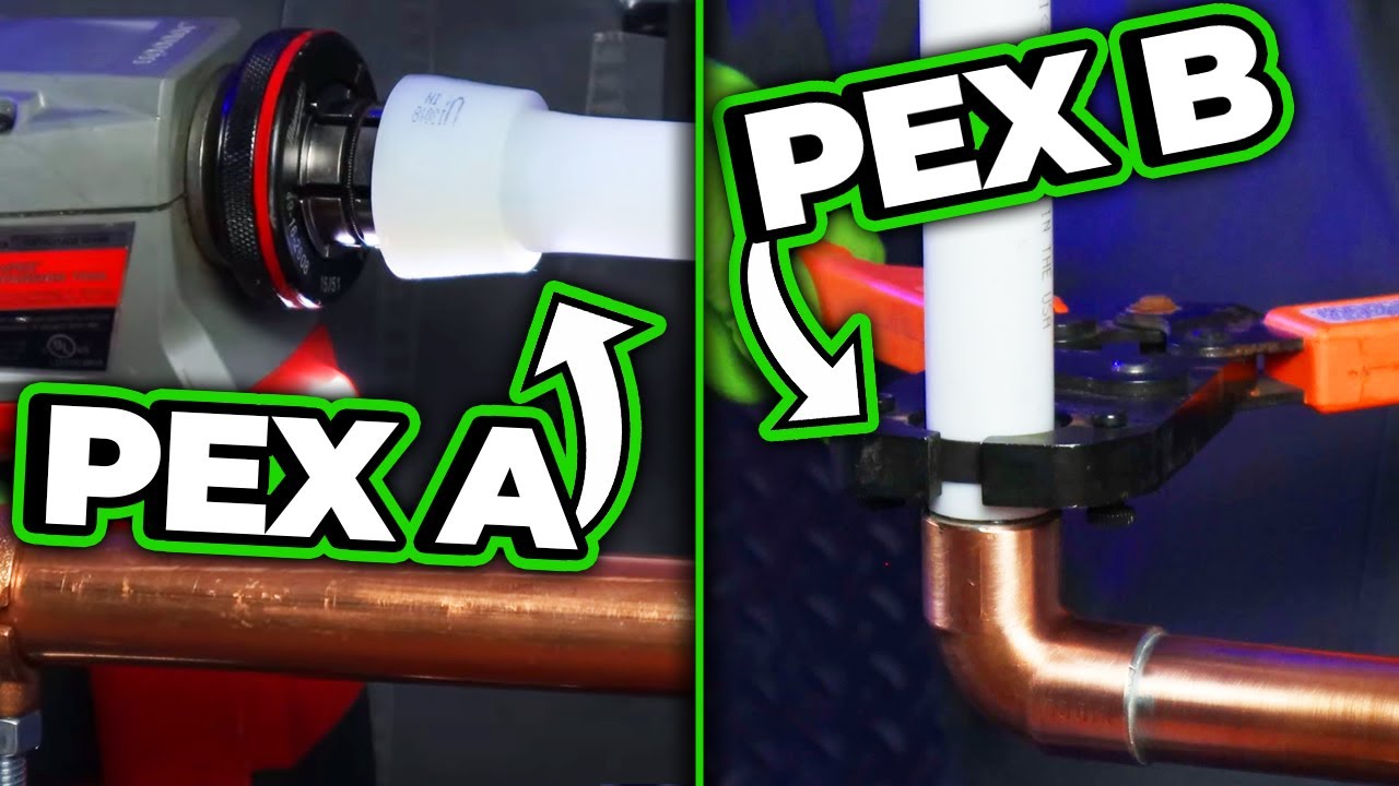 PEX-A и PEX-B — в чём разница? Какой материал использовать?