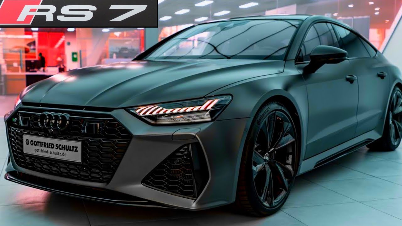 2023 Audi RS 7 The Luxurious Sedan Car |