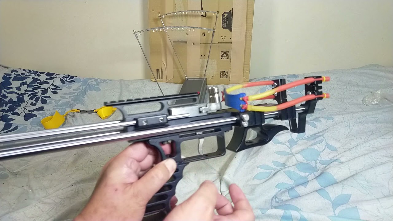 中国製のスリングライフルってかスリングショットライフルが届いたかも