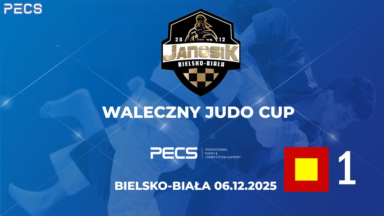 TATAMI 1 - WALECZNY JUDO CUP 06.12.2025 BIELSKO-BIAŁA