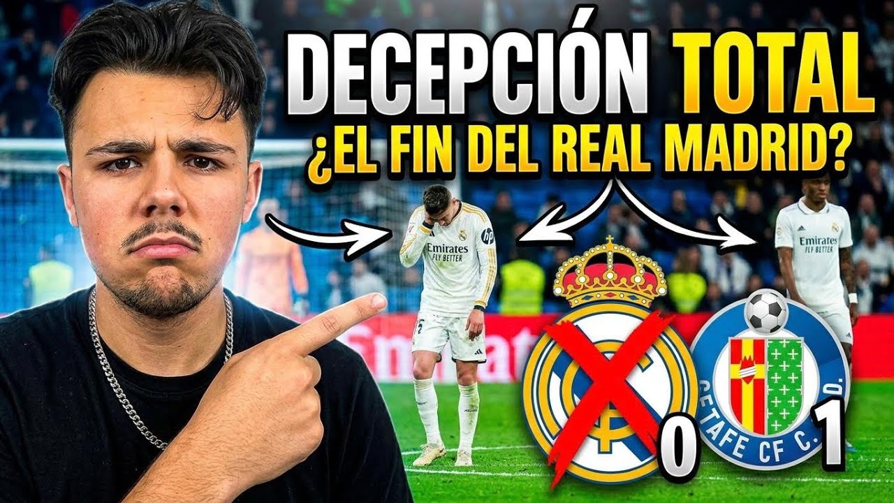 DECEPCIÓN DEL REAL MADRID, LA LIGA MUY CUESTA ARRIBA 