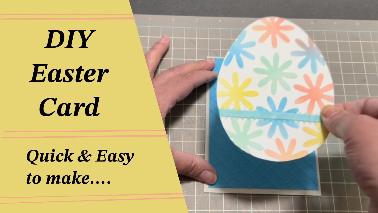 DIY Easter Card Making Idea | Easy Easter Egg Card @ArtWini
