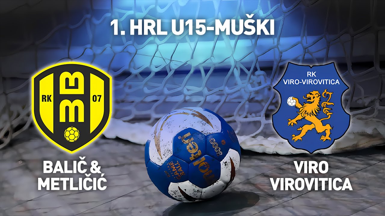 RK BM 07 vs RK Viro-Virovitica | 1. HRL U15-Muški (Završnica - Skupina A)