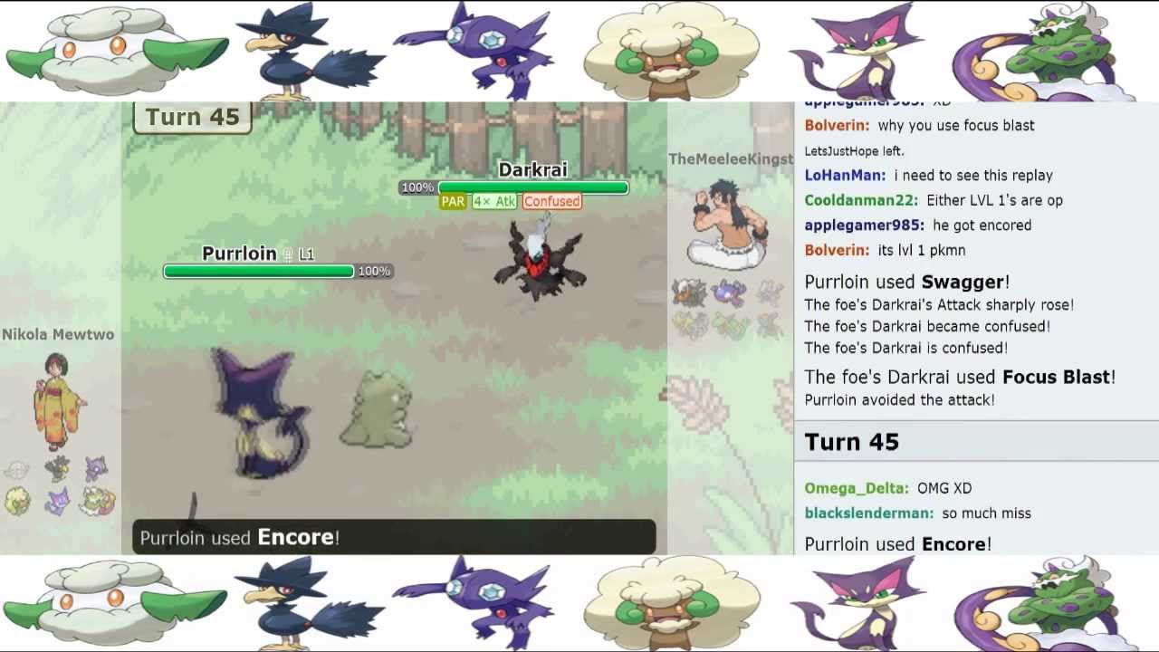 POKEMON - LEVEL 1 BEATING LEVEL 100 UBERS - LEGENDARY BATTLE