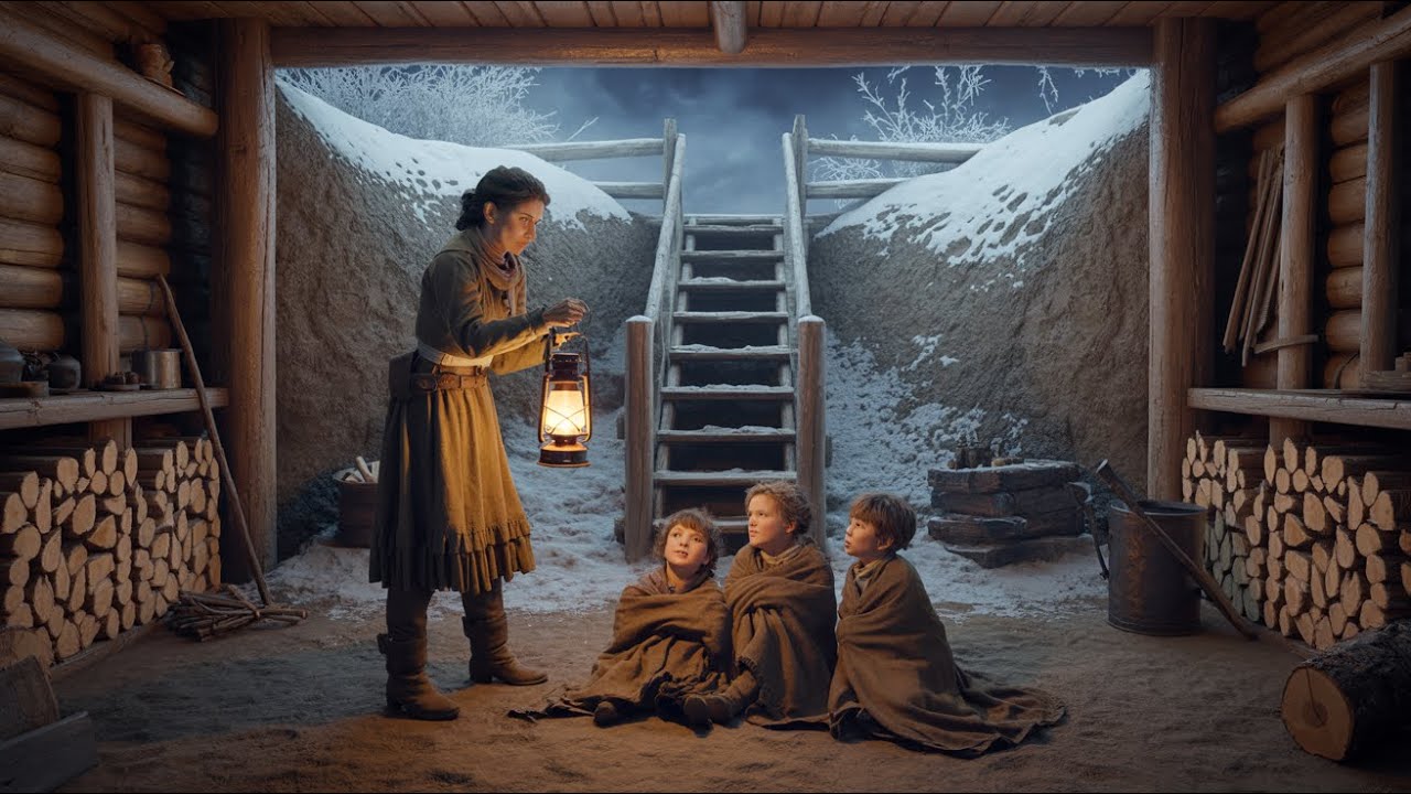 They Called Her “Crazy” for Raising Kids Underground — Until the Blizzard of ’88 Hit