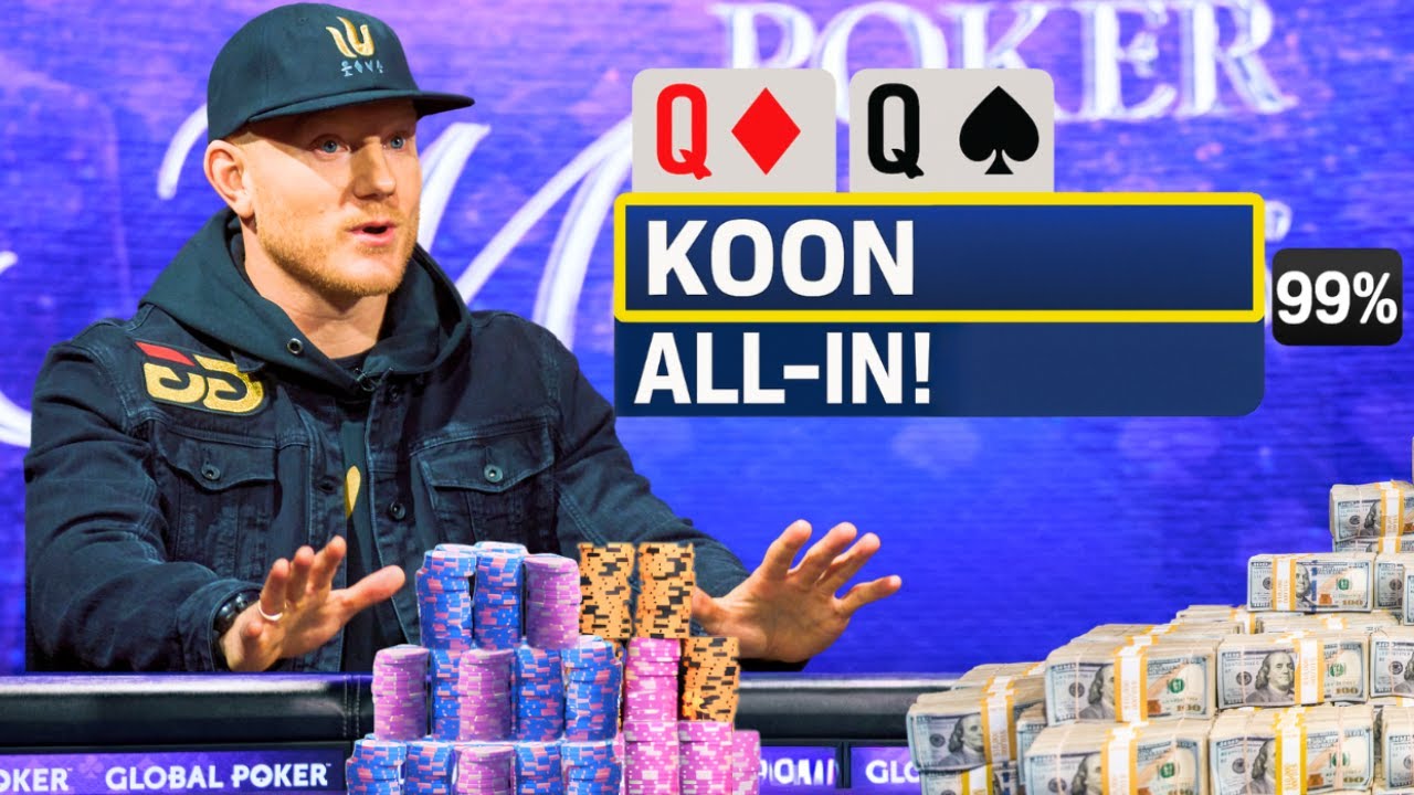 SAVAGE High Stakes Knockout! ALL-IN with Top Set at Poker Masters!