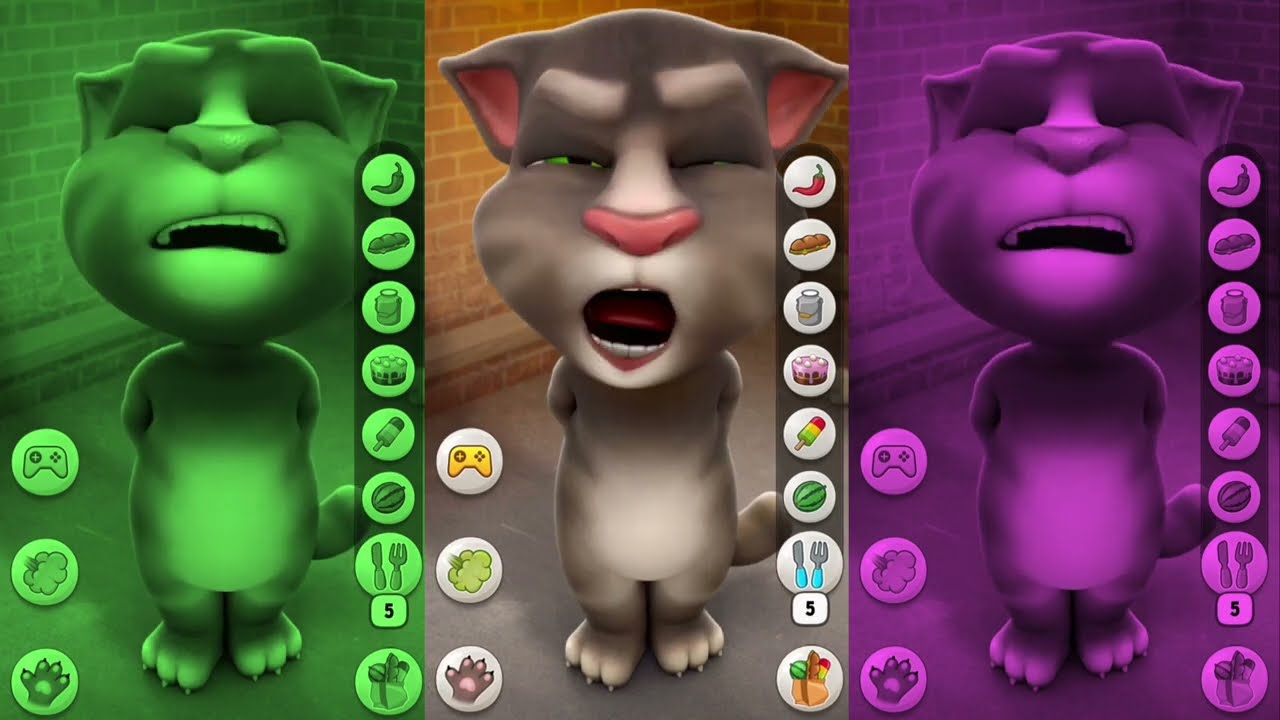 Talking Tom Cat Funny Gameplay 