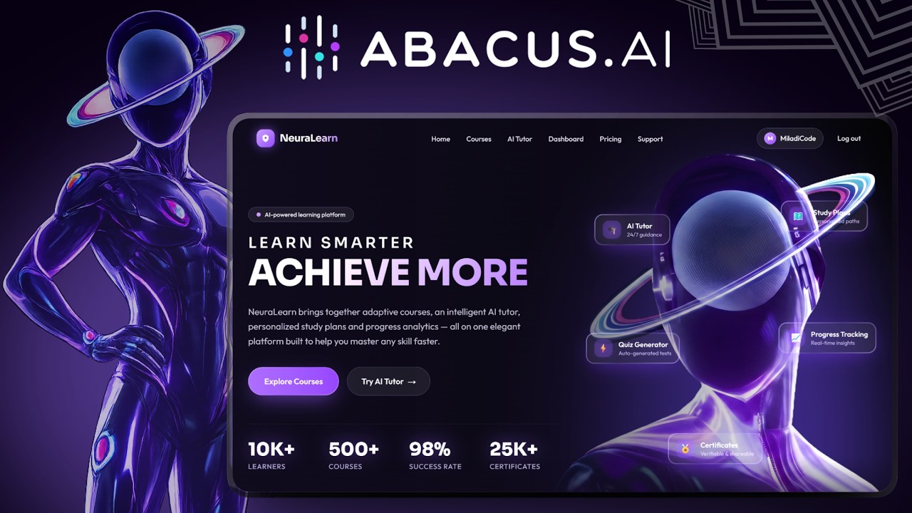 Создание готового к запуску ИИ-приложения с помощью Abacus AI (Полное руководство)