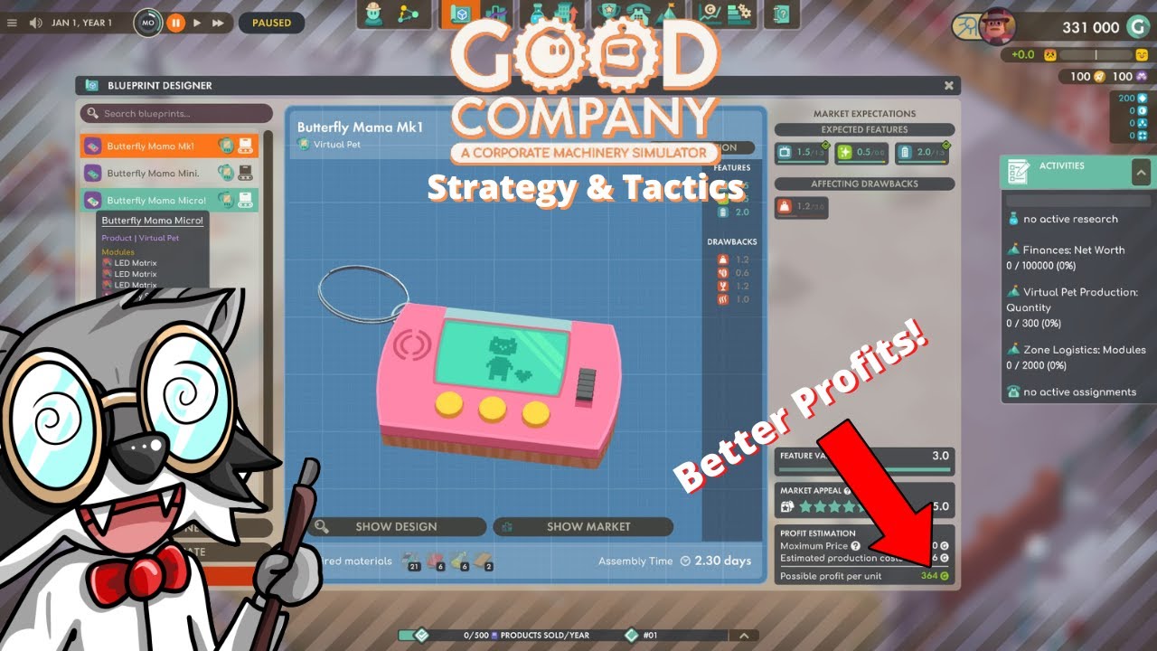 Good Company Strategy & Tactics #1: Designing Better Blueprints