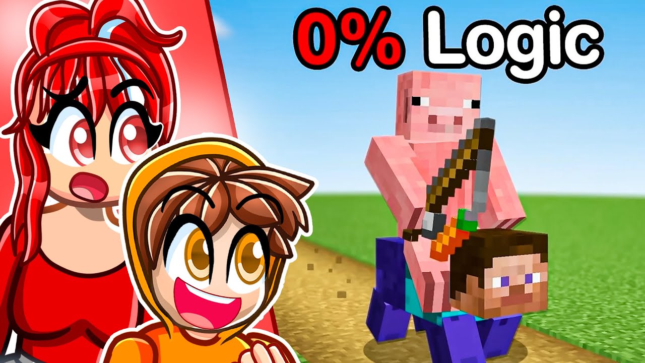 Моменты Minecraft с 0 логикой...