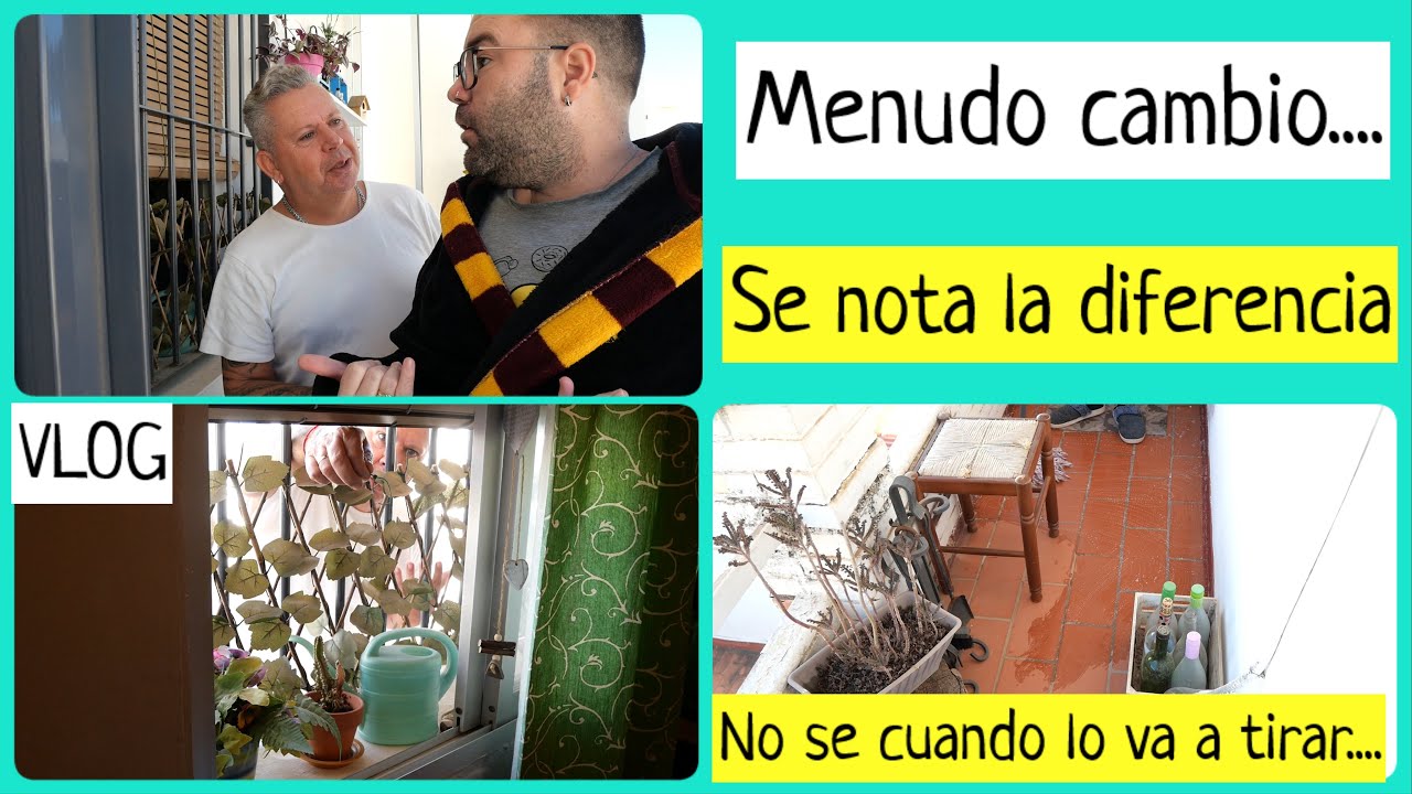 Se NOTA mucho la DIFERENCIA....😯 // Ya hacía FALTA....🙄 // No se CUANDO lo va a TIRAR....😫