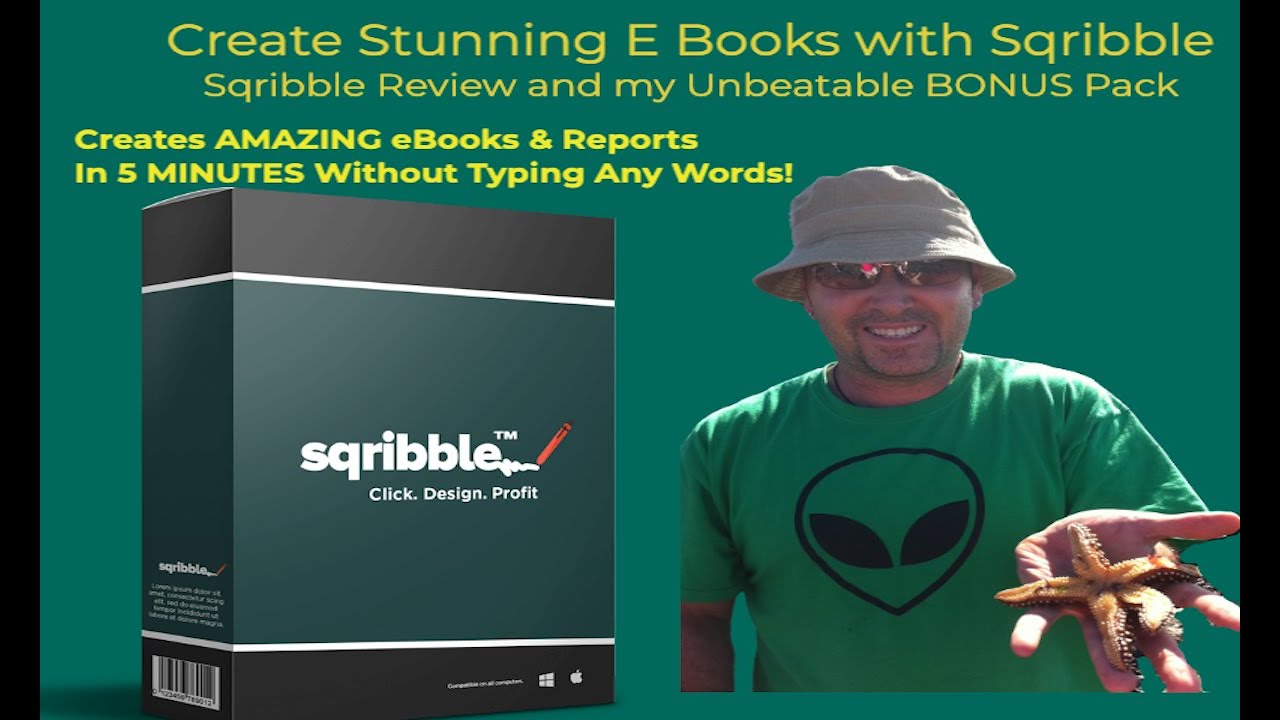 Sqribble Review & Bonuses |  Ultimate Ebook Creator