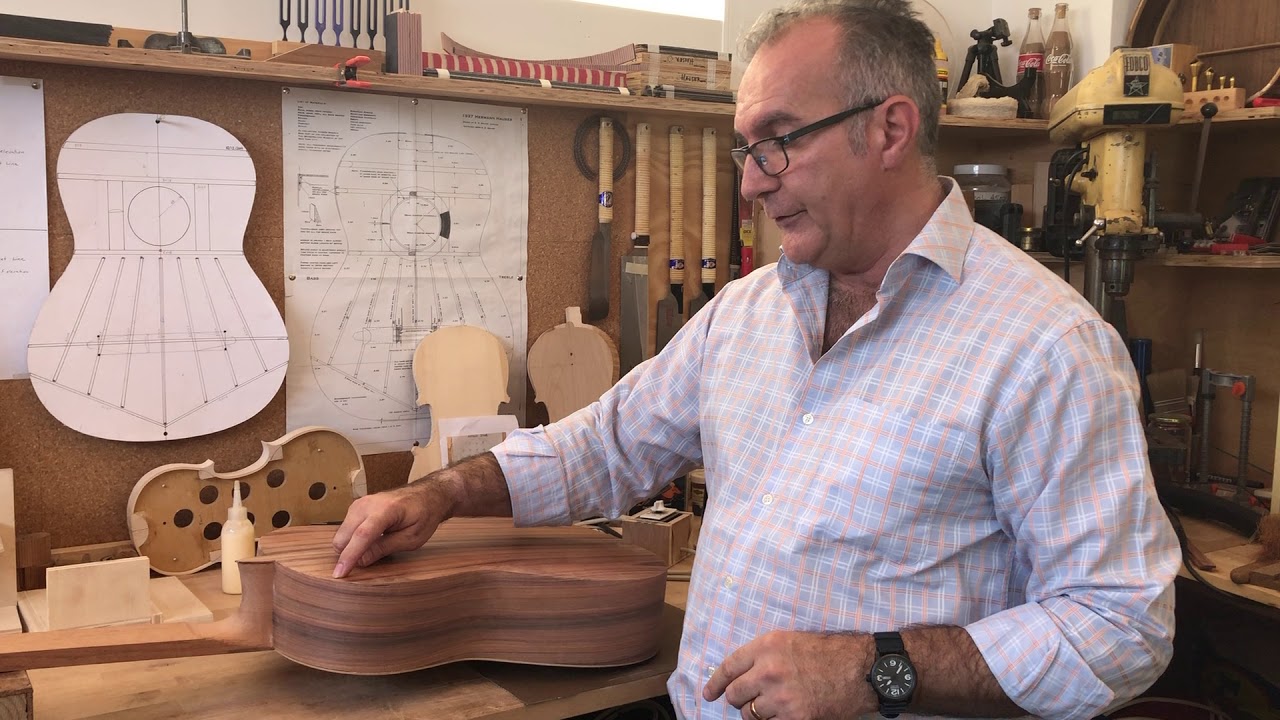 How to make bindings and purflings for a classical guitar