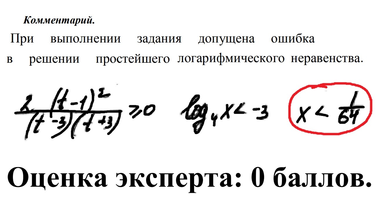 Супер частая ошибка в задании 15 ЕГЭ по математике. Неравенство. Равносильный переход 