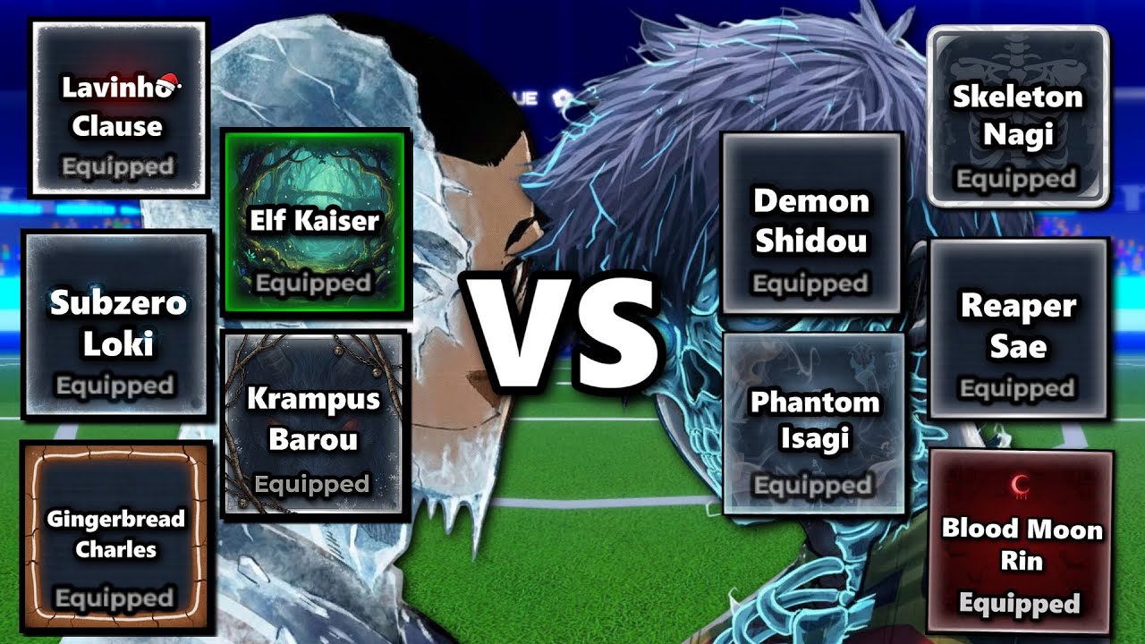 All Christmas Styles VS All Halloween Styles (Crazy 5v5) | Blue Lock Rivals