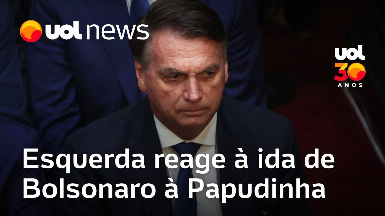 Esquerda reage à ida de Bolsonaro para Papudinha e relembra falas do ex-presidente nas redes sociais