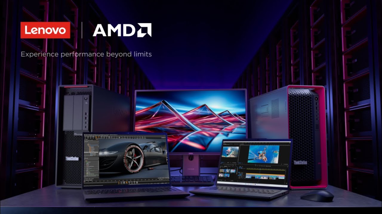 Lenovo ThinkStation & ThinkPad P Series Workstations Advanced by AMD (2025)
