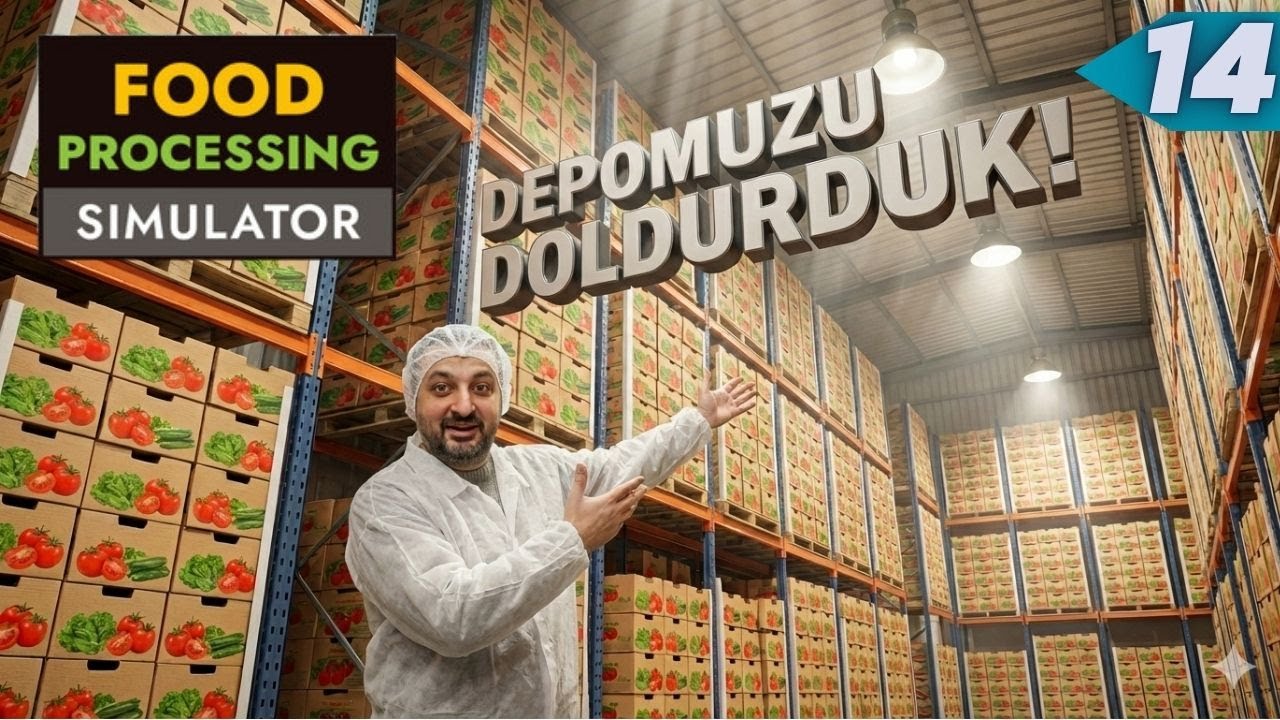 3 Girişli Makineyi Kullandık İlk Defa. | Food Processing Simulator Türkçe Bölüm 14