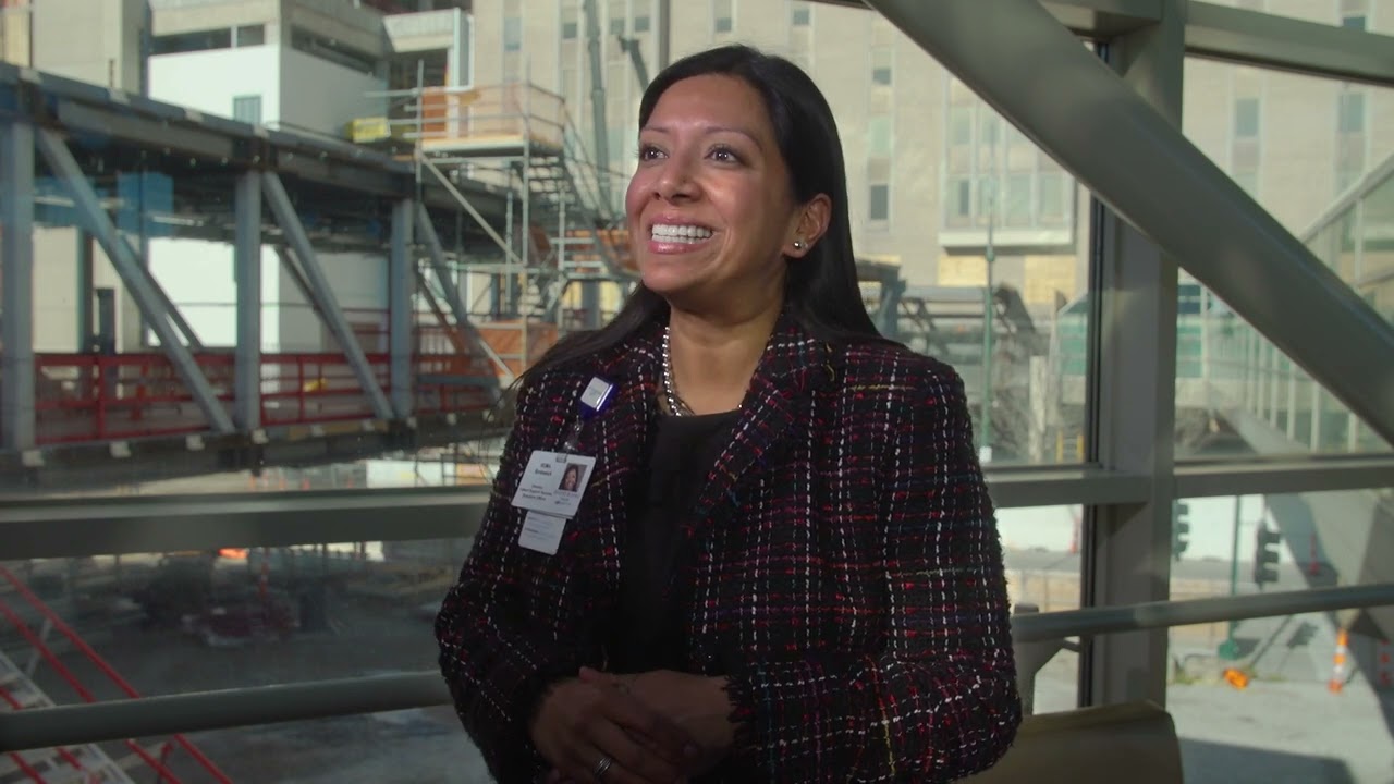 Nov&yacute; most pro pě&scaron;&iacute; ve v&yacute;stavbě