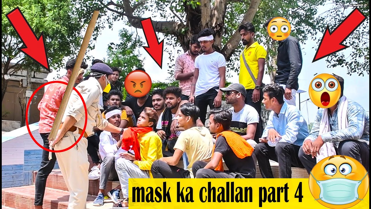 mask ka challan part 4 | prank in India | mask Kahan Hai | best prank video | mask prank police |