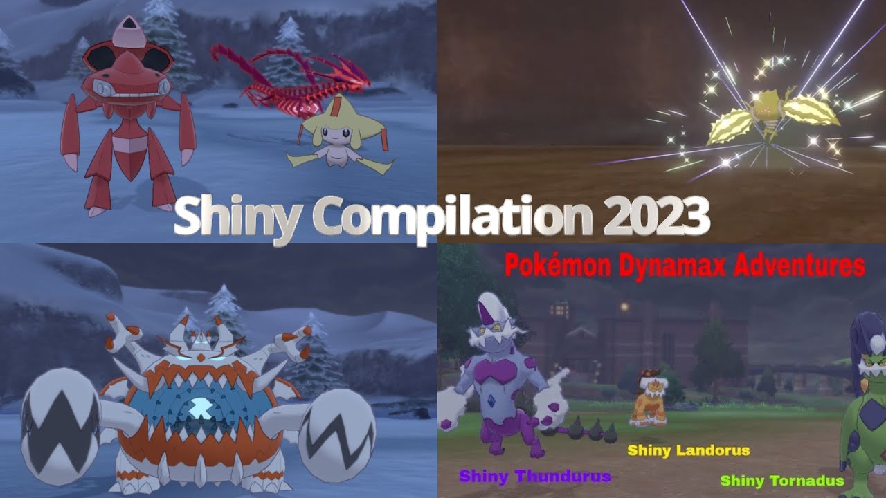 All 150+ Shiny Pokémon Compilation of 2023 (HGSS, ORAS, SWSH, SV and GO)