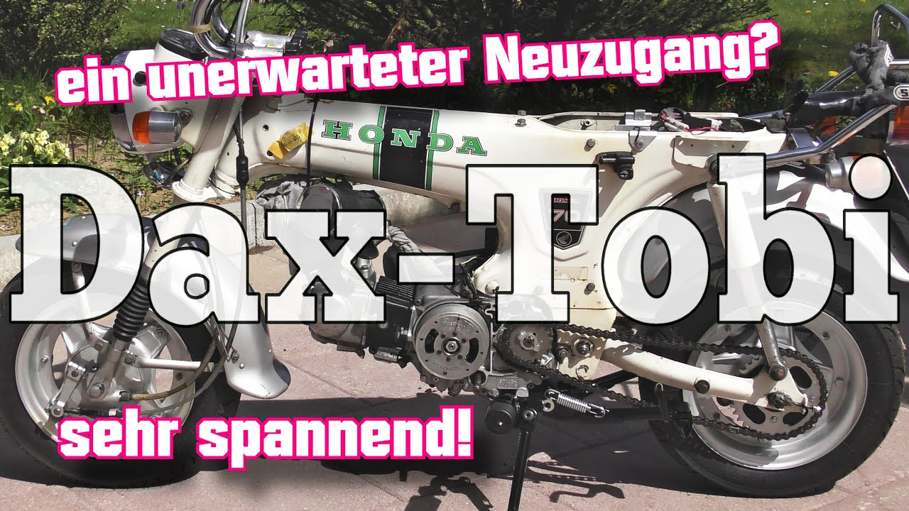 Ein (un)erwarteter Neuzugang: Honda ST 70 Lady Dax 1973! Eine 
