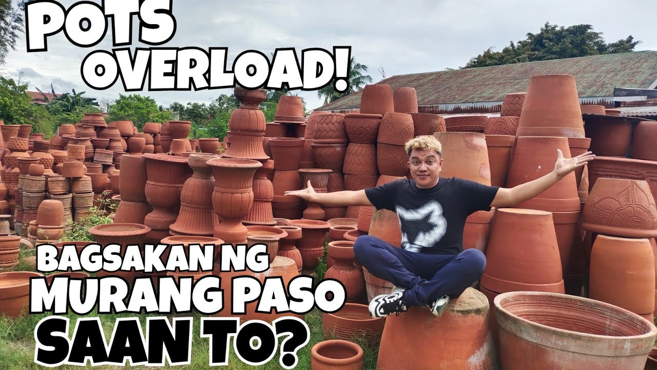 CHEAP POTS FOR YOUR PLANTS | BAGSAKAN NG PASO... SAAN TO?