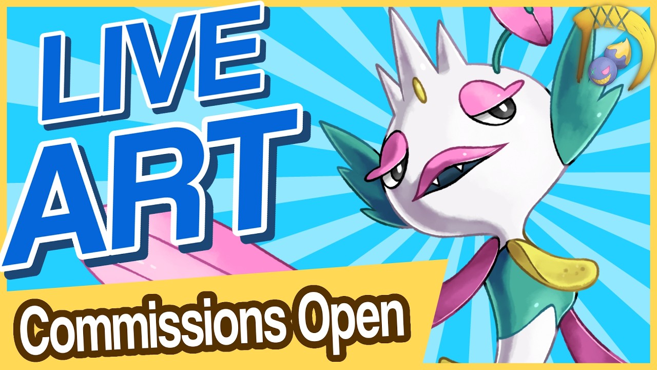 LIVE Pokemon/Fakemon Commissions Open | GraveyART Shift