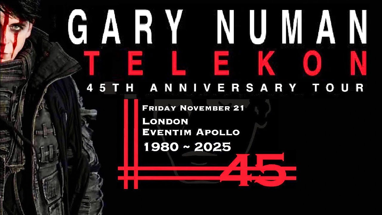 Gary Numan - Live At Hammersmith Apollo (London / 21 November 2025)