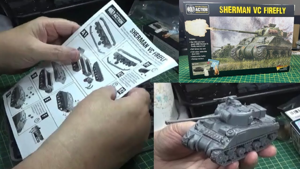 Bolt Action: Building the Sherman VC Firefly By Warlord