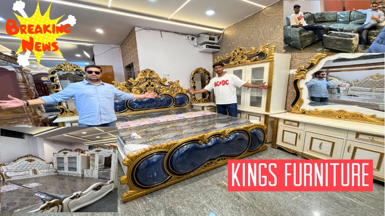 Hyderabad, famous new kings, furniture, marriage sets, sofa, dining tables almirah , #viralvideo ￼