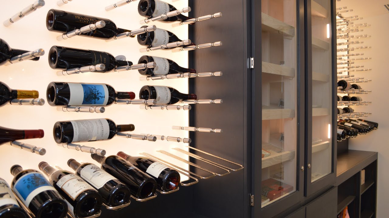 A Closer Look at a Custom Cigar Humidor INSIDE a Modern Wine Cellar