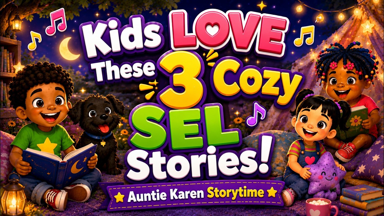 Parents Keep Playing These 3 Stories on Repeat. Kids Love Them. Auntie Karen Storytime.