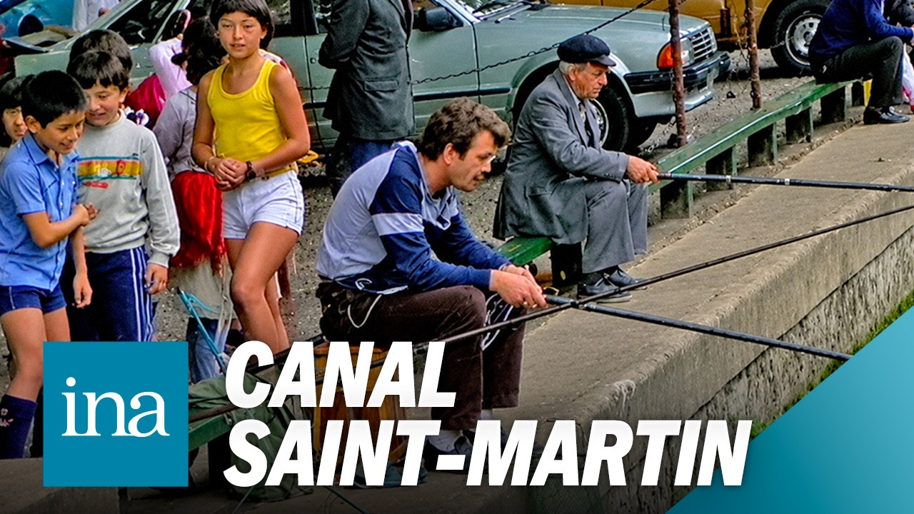 L'&eacute;volution du canal Saint-Martin au fil du temps  ⚓ 🏊&zwj;♂️ | INA Paris Vintage