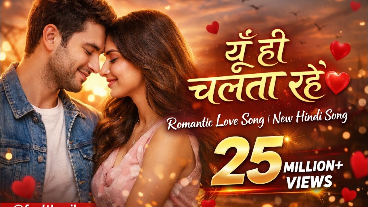 यूँ ही चलता रहे ❤️ | Romantic Love Song | New Hindi Song | @feelthevibe