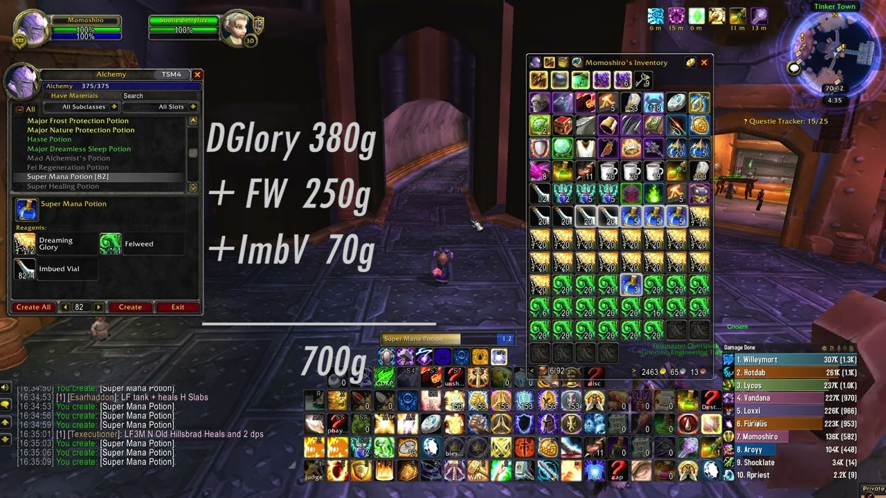 TBC - Is Mana Potion Injector Worth flipping on the Auction House??