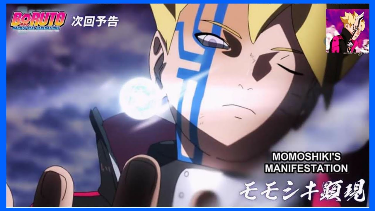 BoruShiki's Giant Rasengan (4k Version)| Episode 208| Momoshiki's Manifestation