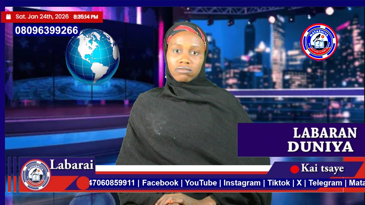 Labaran duniya 24/1/2026