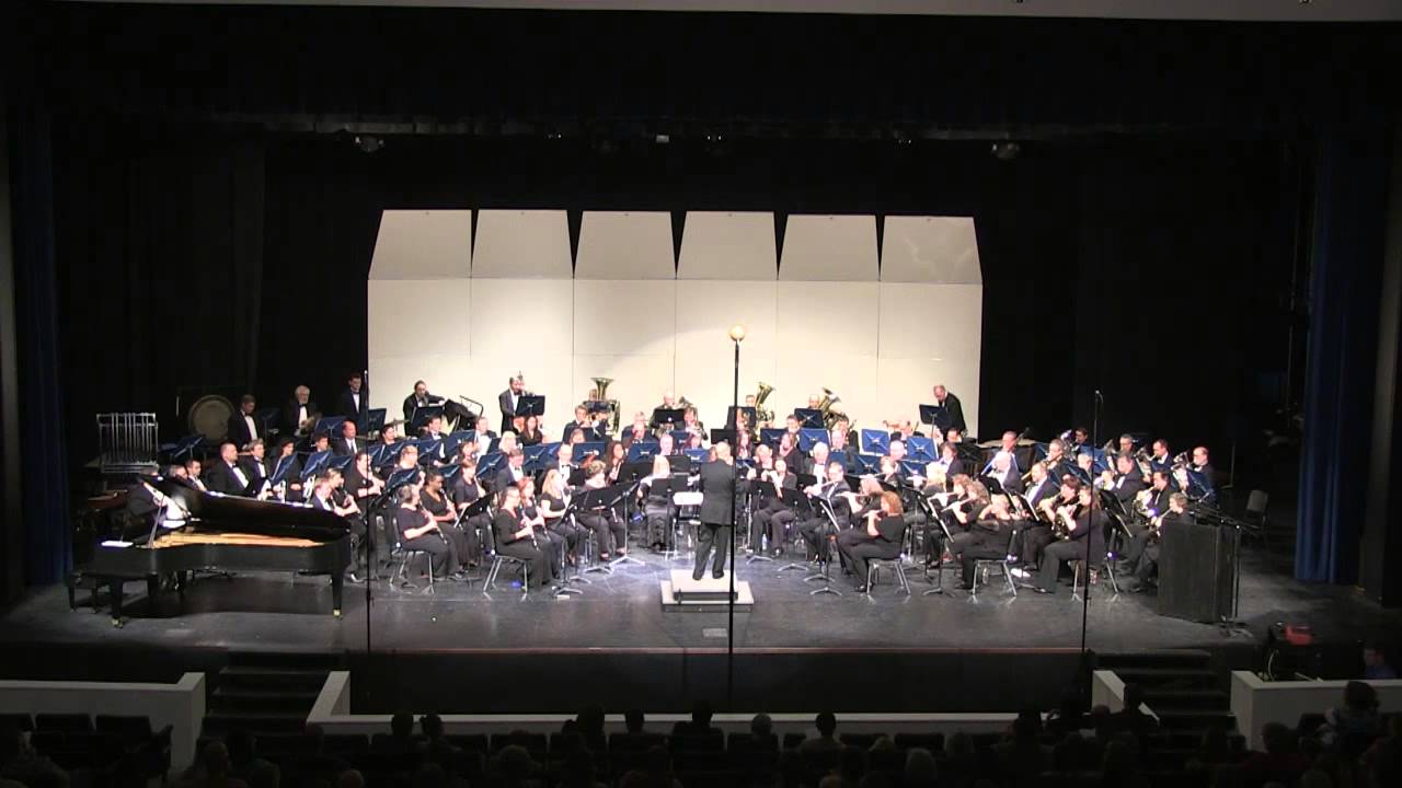 Austin Symphonic Band Performing Thunder and Blazes by Julius Fučík