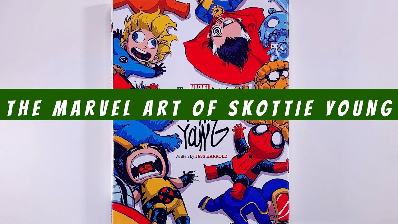 The Marvel Art Of Skottie Young (flip through) Artbook