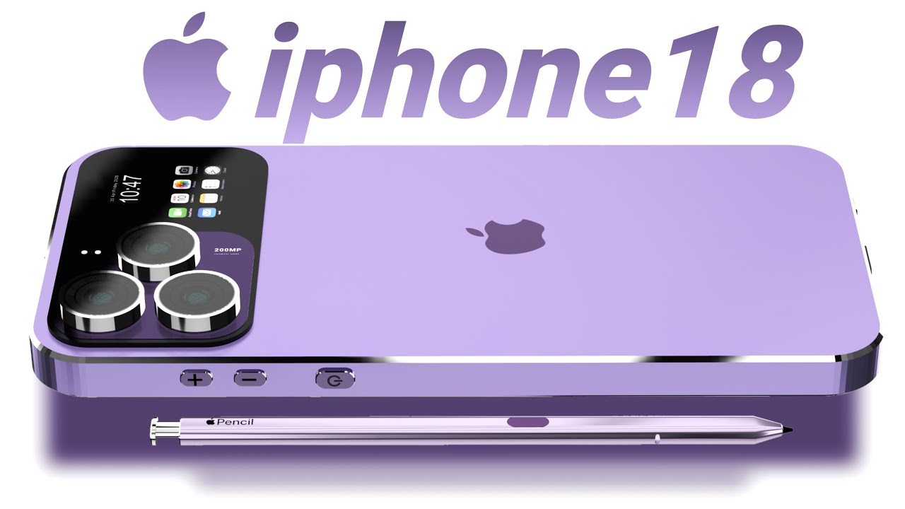 iphone 18 Pro Max - Apple A20 Pro Chipset | 200MP Camera | iPencil | Cover Display | IP69//iphone 18