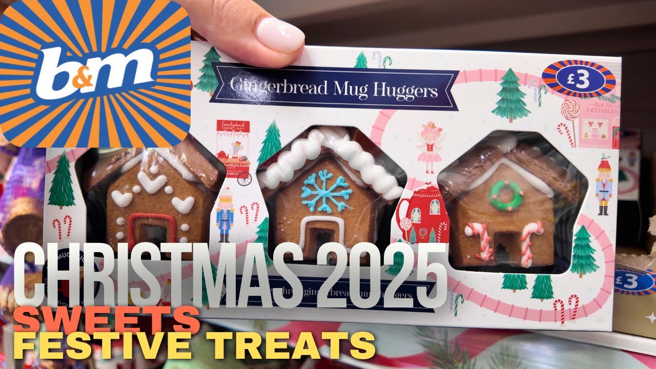 Christmas Countdown Begins at B&M - New Sweets & Festive Treats 2025