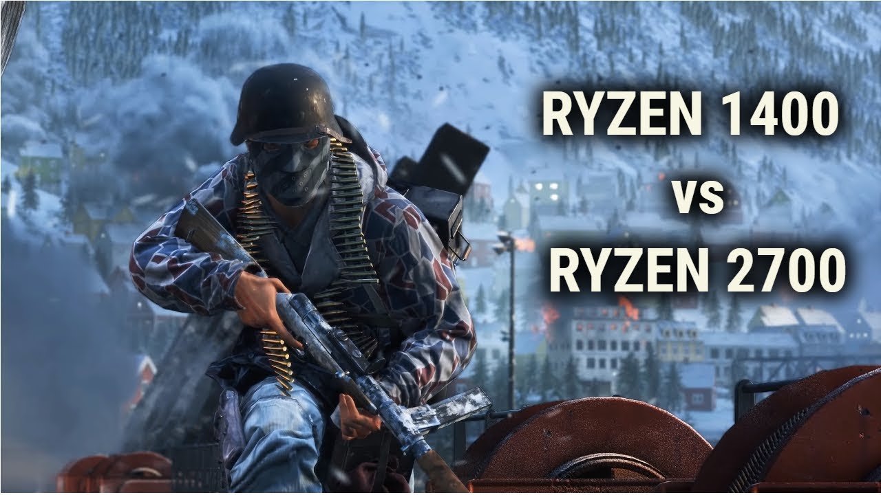 Ryzen 5 1400 vs Ryzen 7 2700 , 2019