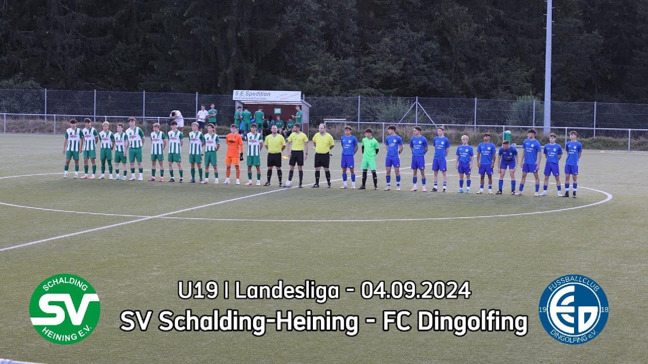 01. Spieltag U19 Landesliga | SV Schalding-Heining - FC Dingolfing