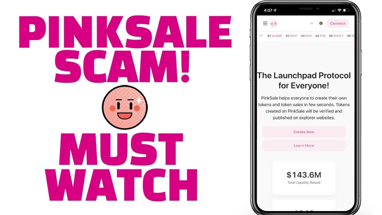 Pinksale is  SCAM! (Must watch Crypto Traders)