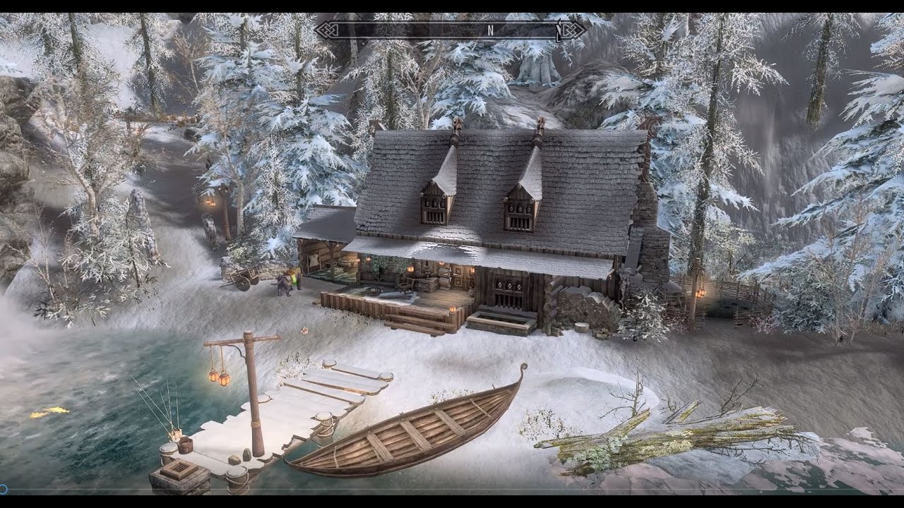 Moonlight Cottage - Skyrim Special Edition House Mod
