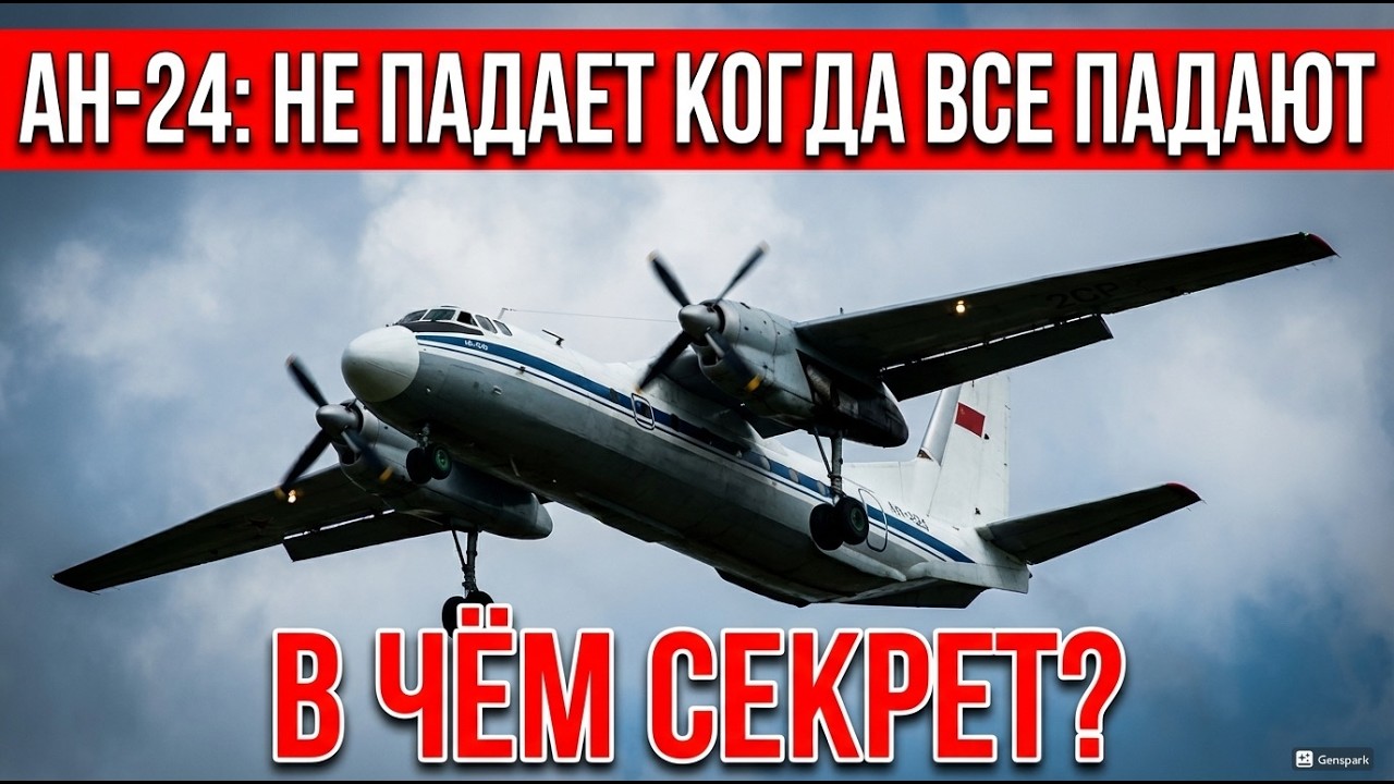 АН-24: Не Падает Когда Все Падают. В Чём Секрет?