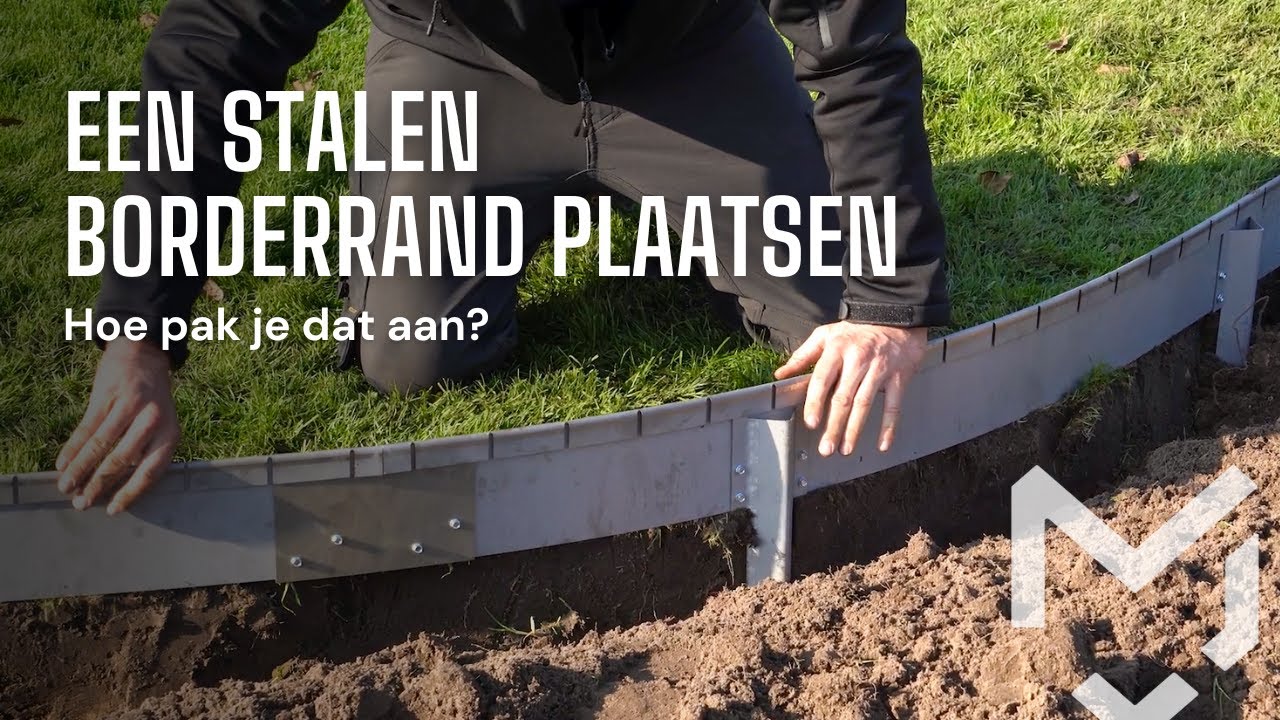 Cortenstalen borderrand plaatsen? Zo pak je het slim aan!
