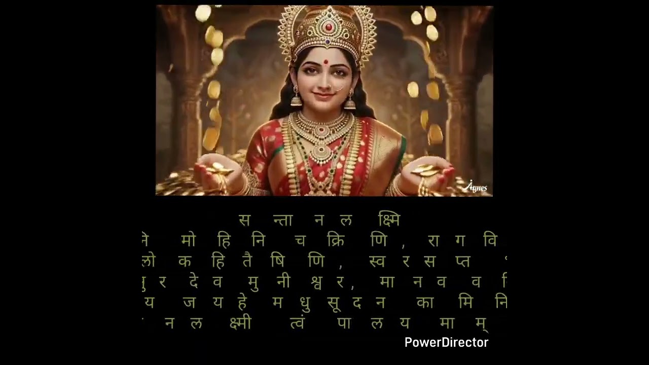श्री अष्टलक्ष्मि स्तोत्रं With Lyrics 